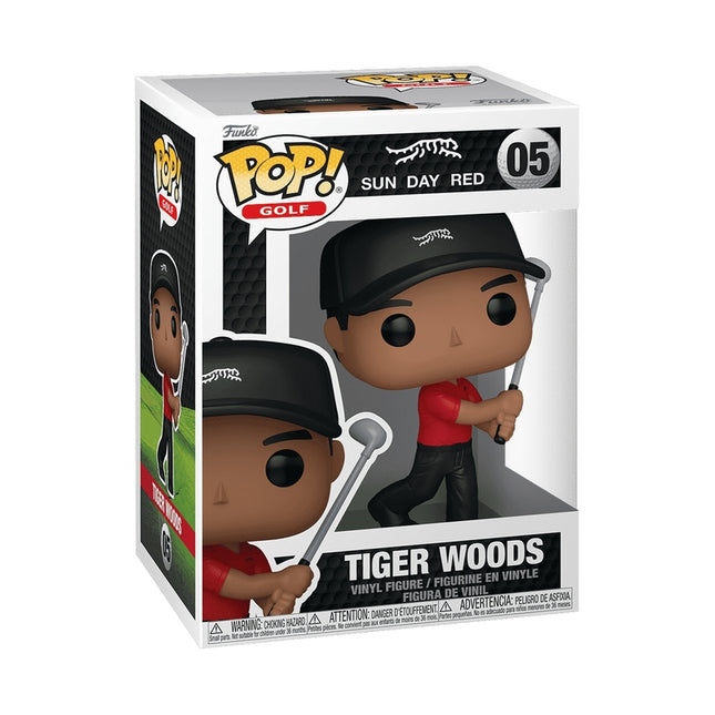Figurine Funko Pop! en vinyle de Tiger Woods, jouet de collection