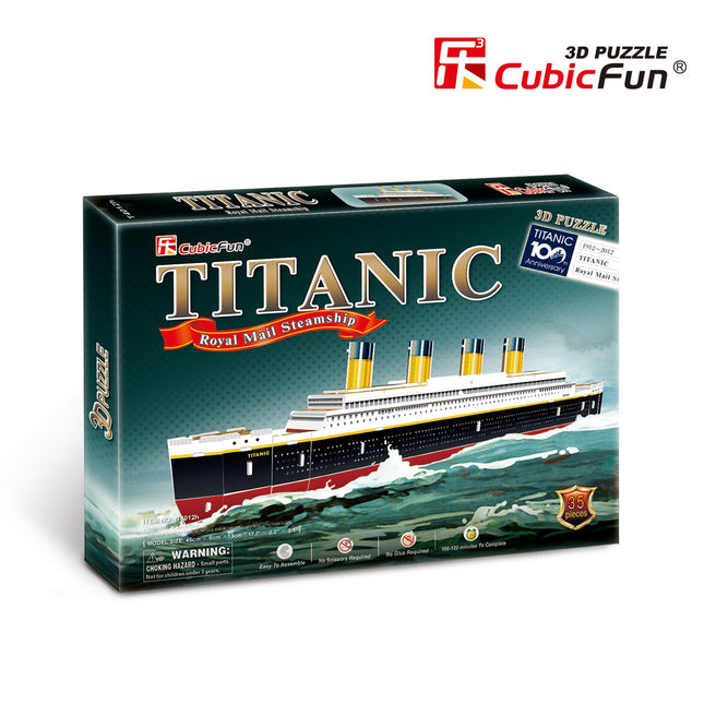 Puzzle 3D Titanic, petite taille, amusant pour tous les âges