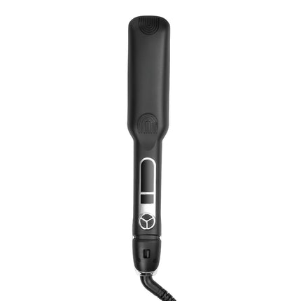 Titanium Flat Iron Hair Straightener 1.5 In, LCD, 25 Temp Levels