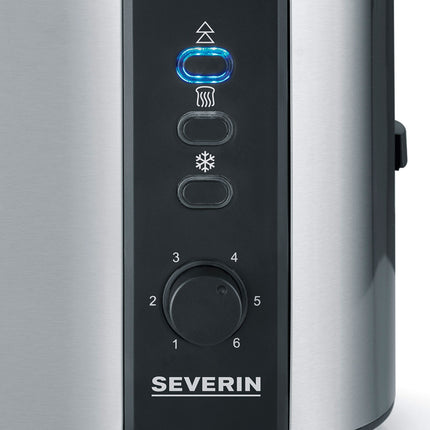 Toaster AT2589 2-Schlitz Gebürsteter Stahl.