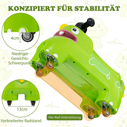 Voiture électrique pour tout-petits avec rangement, lumières et sons