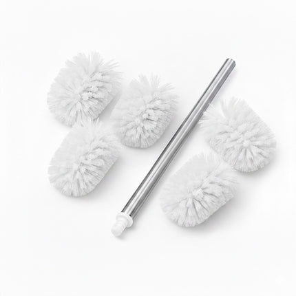 Brosse de toilette avec 5 têtes interchangeables, 8 cm
