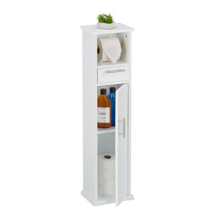 Toilettenschrank mit Stauraum und Papierhalter