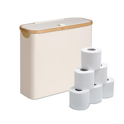 Porte-papier toilette en tissu, capacité de 12 rouleaux