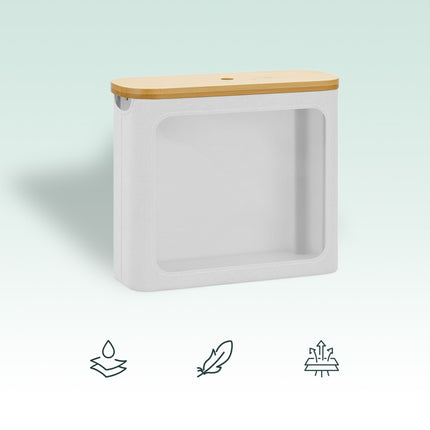 Porte-rouleau de papier toilette en tissu, capacité de 12 rouleaux