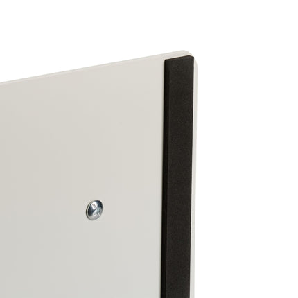 Porte-rouleau de papier toilette avec étagère - Fer et bambou
