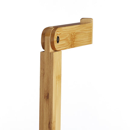 Porte-papier toilette en bambou sur pied