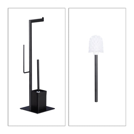 Siège de toilette noir