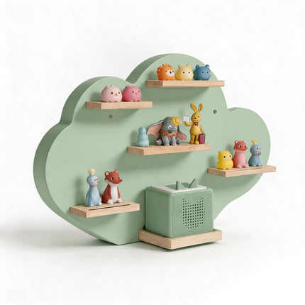 Étagère murale Toniebox avec rangement magnétique pour 20 figurines