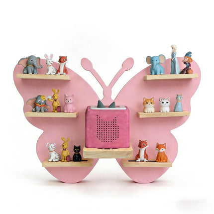 Étagère murale Toniebox avec bandes magnétiques, peut contenir 35 figurines