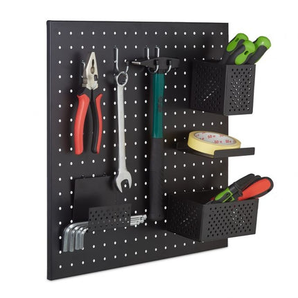 Porte-outils mural avec accessoires