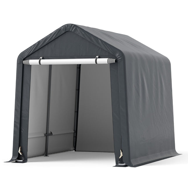 Remise à outils, garage à vélos, remise à outils, garage à tente, tente de garage, tente de rangement 195 x 240 x 214 cm