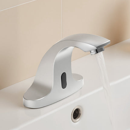 Touchless Bathroom Sink Faucet – Motion Sensor, Battery Powered