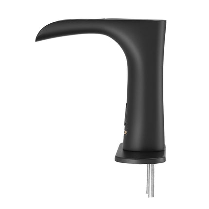 Touchless Bathroom Sink Faucet – Motion Sensor, Hot Cold, Matte Black