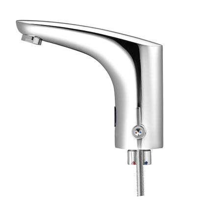 Touchless Bathroom Sink Faucet – Motion Sensor Hot Cold Mixer