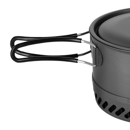 Kochtopf mit Deckel, Aluminium-Kühlkörper, 1000 ml