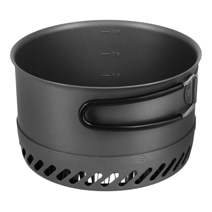 Kochtopf mit Deckel, Aluminium-Kühlkörper, 1000 ml