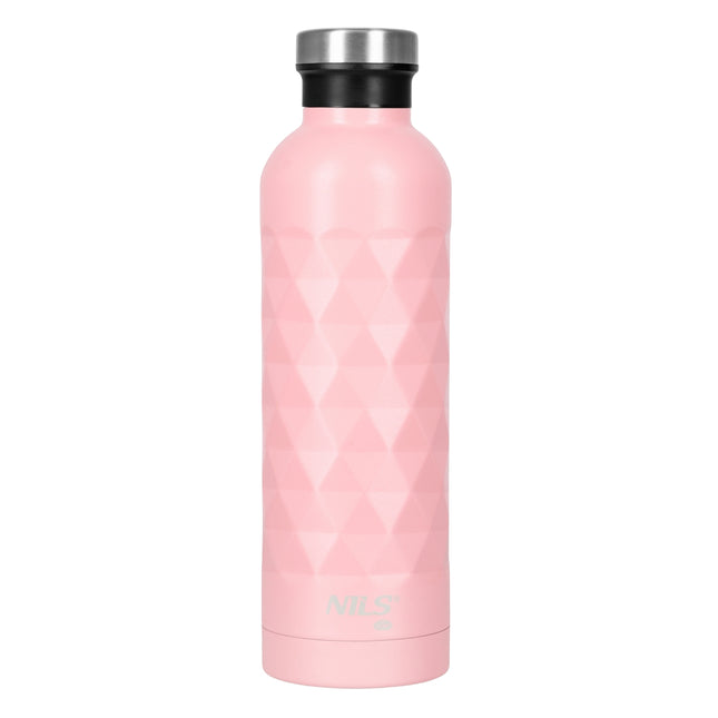 Bouteille d'eau touristique, 750 ml, rose