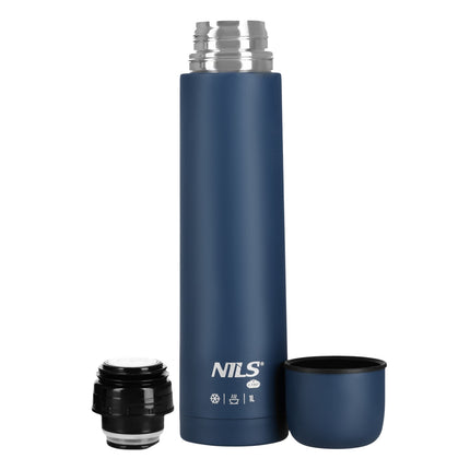 Bouteille isotherme Touristic Thermos 1000 ml, bleue