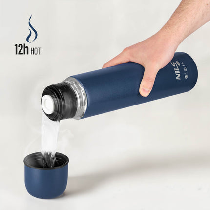 Bouteille isotherme Touristic Thermos 1000 ml, bleue