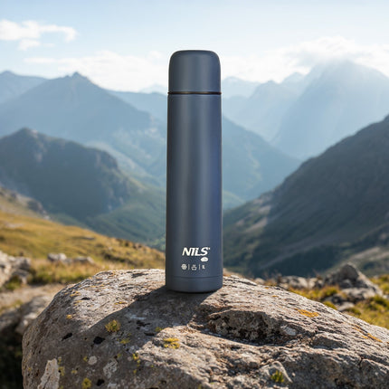 Bouteille isotherme Touristic Thermos 1000 ml, bleue
