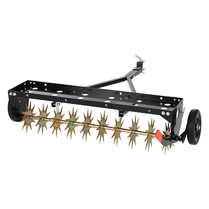 Tow-Behind Plug Aerator, 40-Inch, Universal Hitch Tray