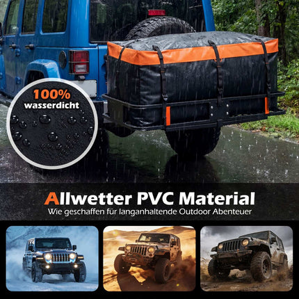 Sac de rangement pour attelage, 453 L, en PVC imperméable, pliable