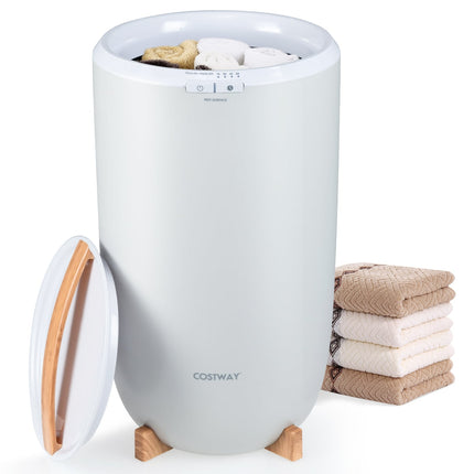 Sèche-serviettes 20 L avec minuterie et arrêt automatique, gris