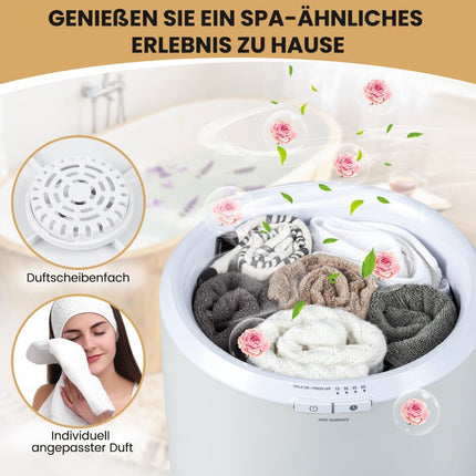 Sèche-serviettes 20 L avec minuterie et arrêt automatique, gris