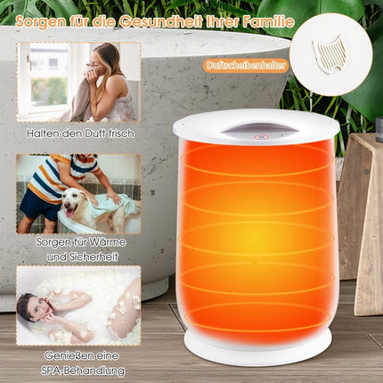 Seau chauffe-serviettes, capacité 21 L, minuterie réglable