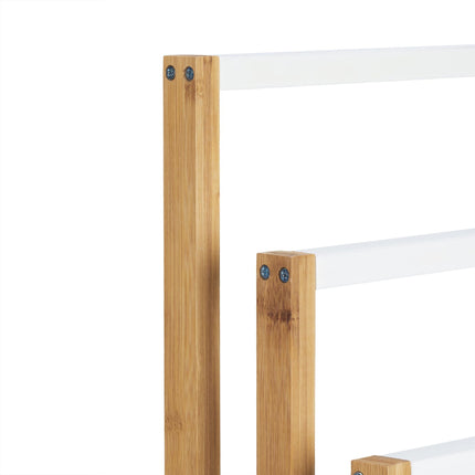 Towel hanger bamboo 3 bars