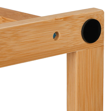 Porte-serviettes en bambou 6 barres