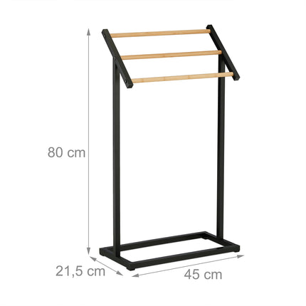 Porte-serviettes à 3 barres