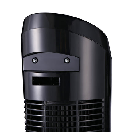 Turmventilator, 3 Geschwindigkeitsstufen, 70° Oszillation, 45W, schwarz