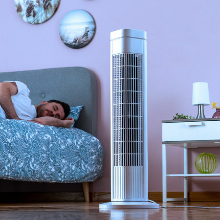 Turmventilator Fankol InnovaGoods Weiß 50 W