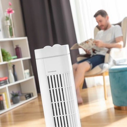 Turmventilator Fankol InnovaGoods Weiß 50 W