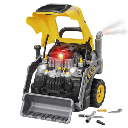 Spielzeug-Bagger-Reparaturset mit Licht und Sound, 68 Teile