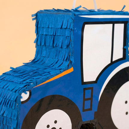 Ensemble piñata tracteur - Comprend une chauve-souris et un masque bandeau