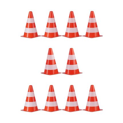 Ensemble de cônes de signalisation en 10
