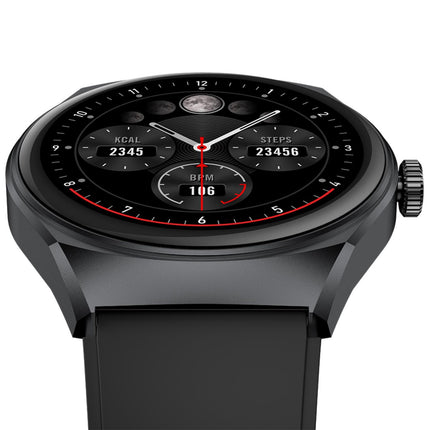 Trainerhalo Smartwatch with round dial Black