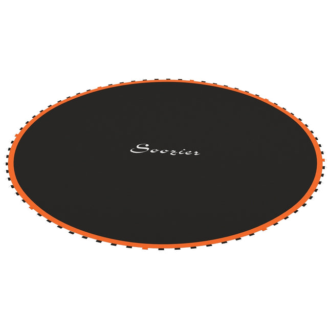 Tapis de remplacement pour trampoline, rond, 3,66 m, polypropylène, orange