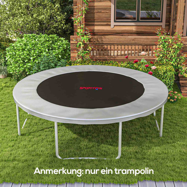 Tapis de remplacement pour trampoline, rond, 3,66 m, polypropylène, orange