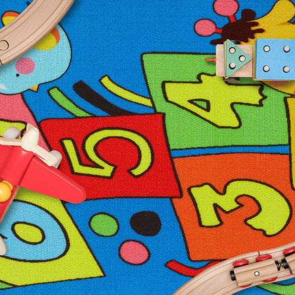 Trampoline avec animaux pour enfants