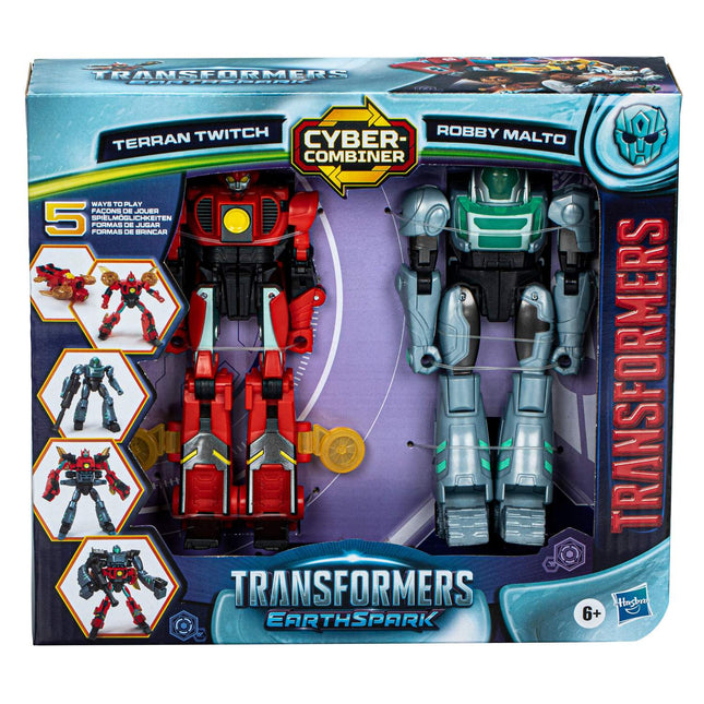 Combineur de figurines Transformers Earthspark