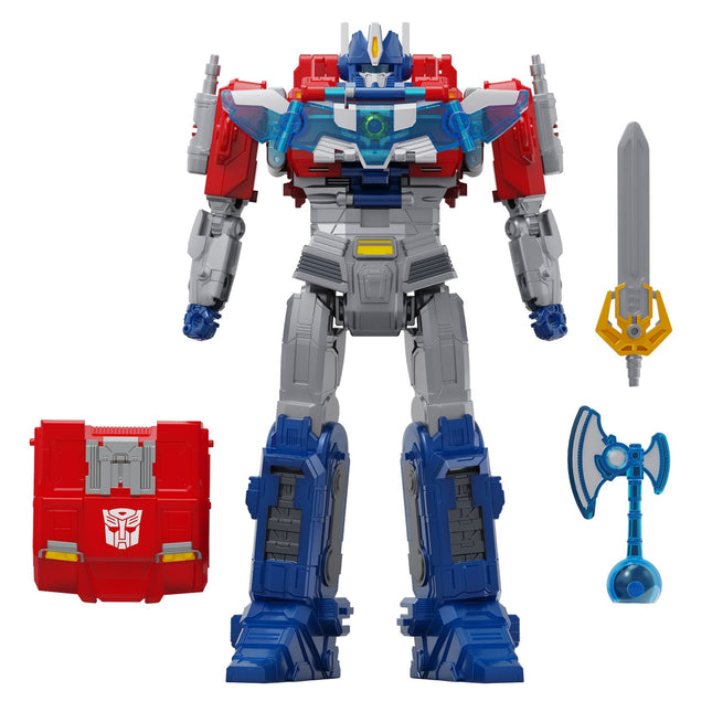 Transformers Mv8 figurine Power Flip Optimus Prime 25 Cm