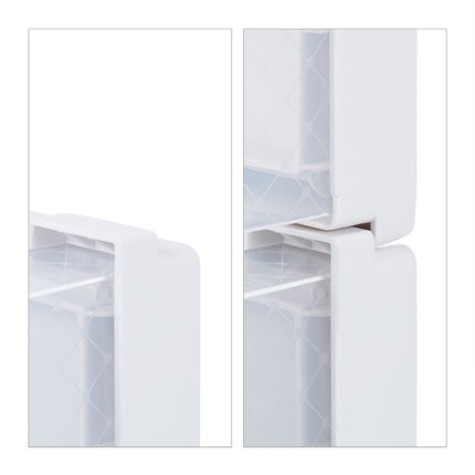 Transparente Schuhaufbewahrungsboxen, 6er-Set