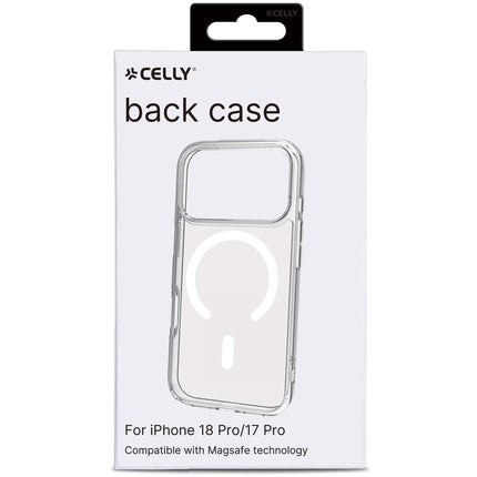 Étui MagSafe transparent en TPU pour iPhone 18/17 Pro