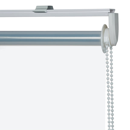 Store enrouleur de salle de bain transparent et hydrofuge