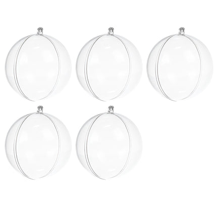 Transparente Kugeln 10 cm - 5er-Set Ruhhy 22276 