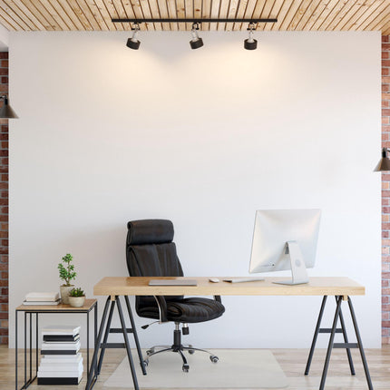 Revêtement de sol transparent pour chaise de bureau